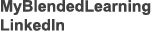 MyBlendedLearning LinkedIn