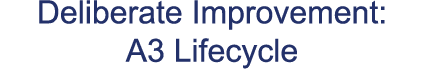 Deliberate Improvement: A3 Lifecycle