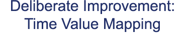 Deliberate Improvement: Time Value Mapping