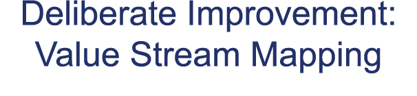 Deliberate Improvement: Value Stream Mapping